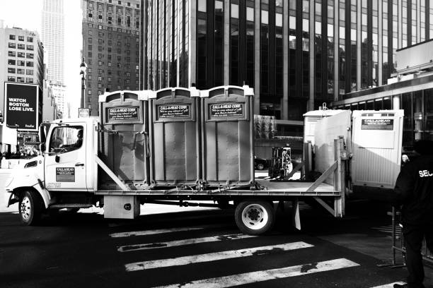 Porta potty delivery and setup in Ansonia, CT